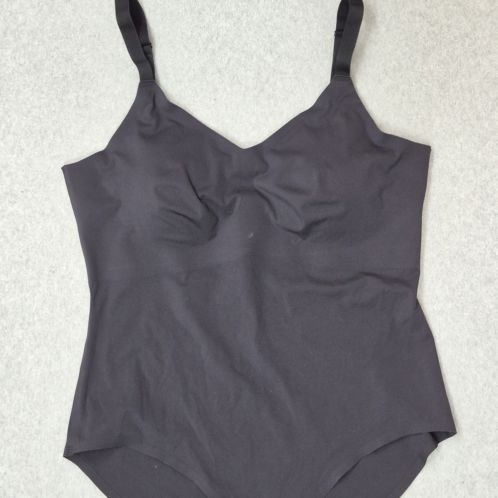 Knix Women Shapewear 2XL Black Shaping Wireless Strap Adjustable One Piece